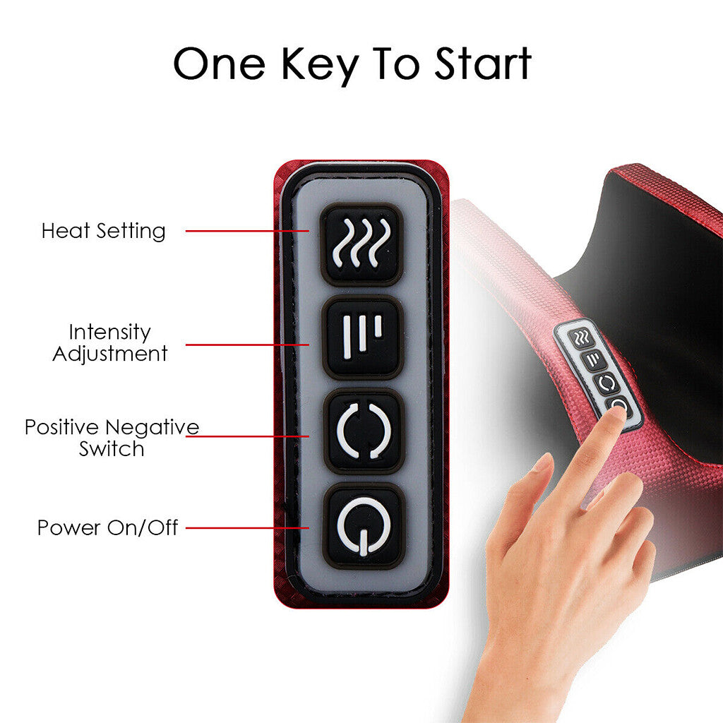 Dual-Zone Foot & Calf Massager with Heat