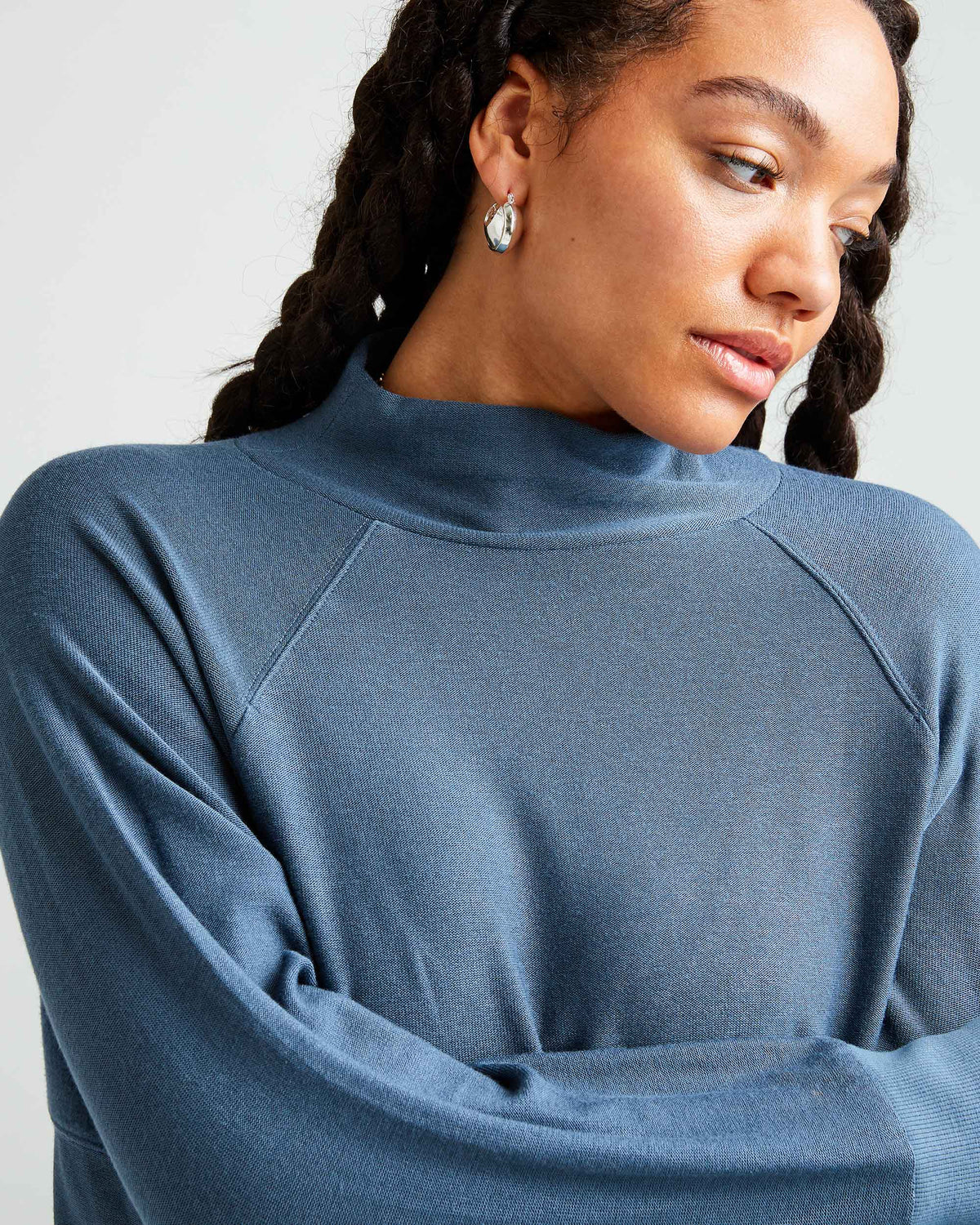 Women's Cozy Knit Long Sleeve Sweater