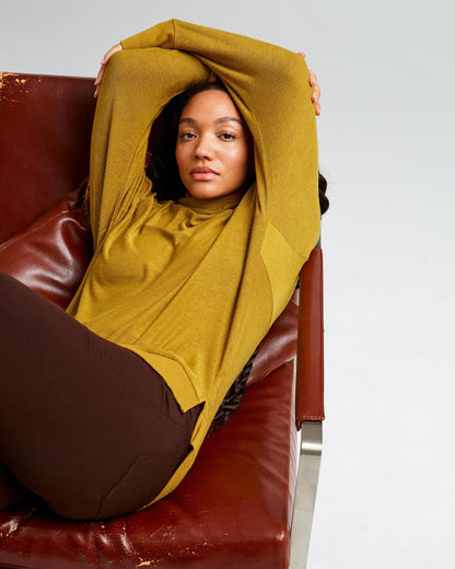 Women's Cozy Knit Long Sleeve Sweater