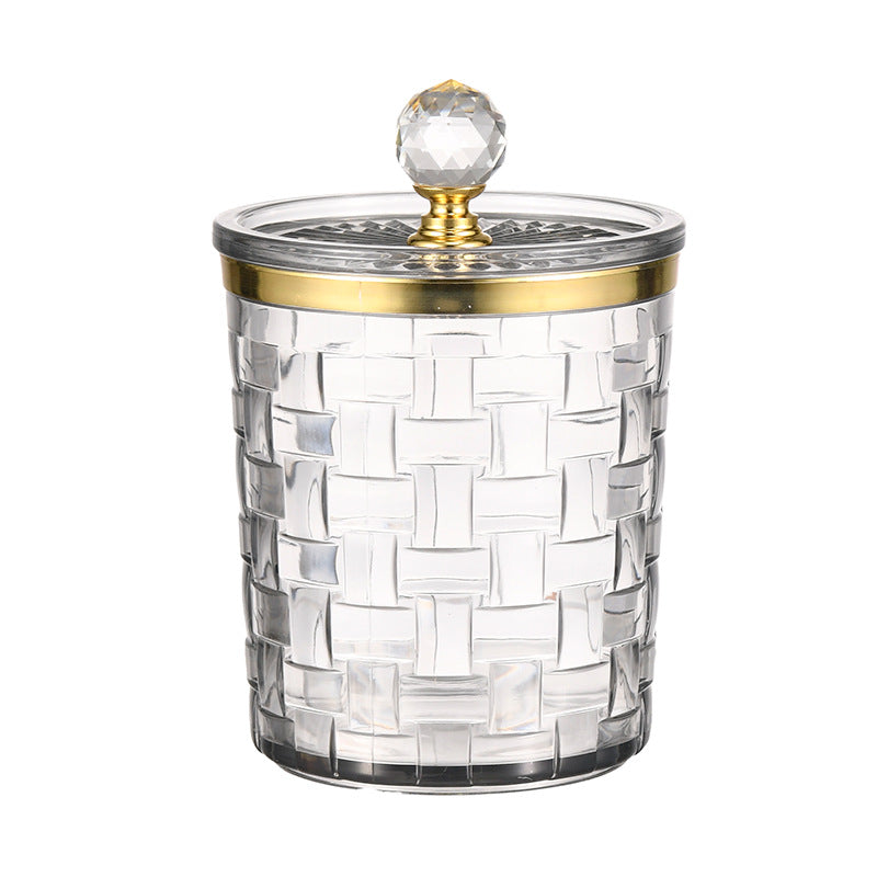 Cosmetics Storage Cup-crystal Model-transparent
