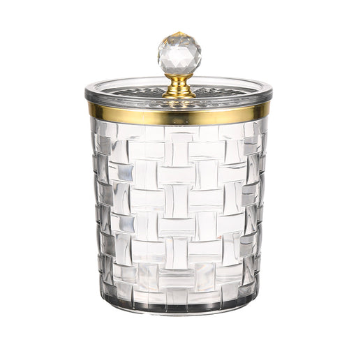 Cosmetics Storage Cup-crystal Model-transparent