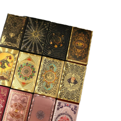 Cross-Border Exclusive Supply of Genuine Tarot Cards, Pet Waterproof Color Printing, Full Set of Customized Gold Foil Beginner Board Game Cards, Educational - image 5