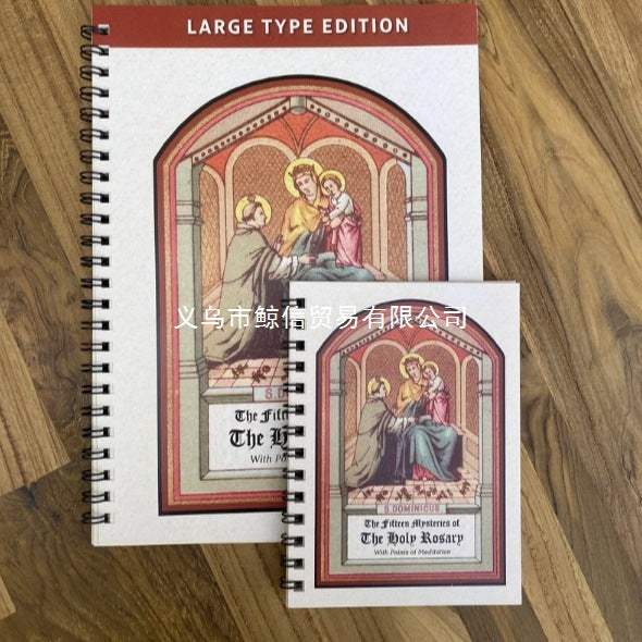 Traditional Religious Pocket-Sized Rosary Meditation Book - image 3