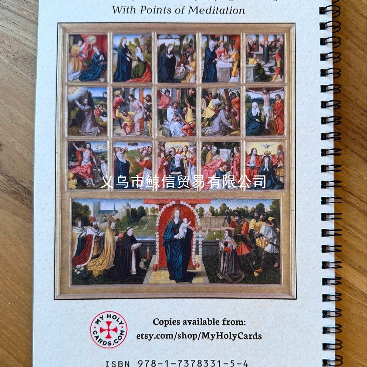 Traditional Religious Pocket-Sized Rosary Meditation Book - image 4