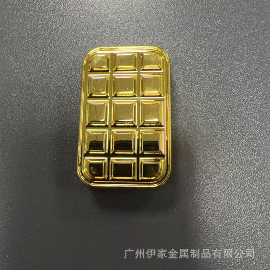 Source Factory Edc Stress Relief Toys Metal Mechanical Push Slider Big and Small King Snap Coins Fingertip Spinner Edc Cross-Border Hit - image 2