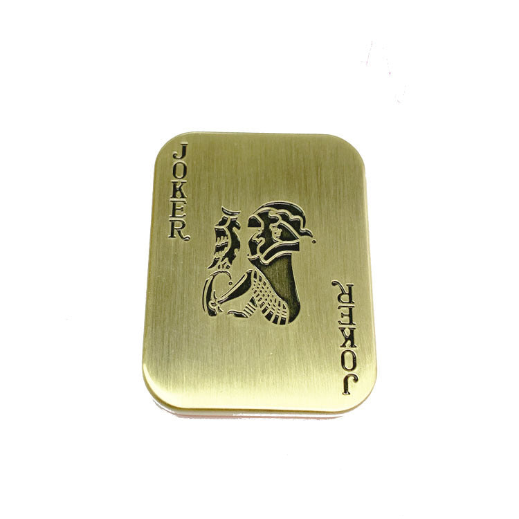 Source Factory Edc Stress Relief Toys Metal Mechanical Push Slider Big and Small King Snap Coins Fingertip Spinner Edc Cross-Border Hit - image 4