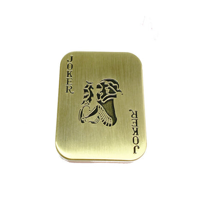 Source Factory Edc Stress Relief Toys Metal Mechanical Push Slider Big and Small King Snap Coins Fingertip Spinner Edc Cross-Border Hit - image 4