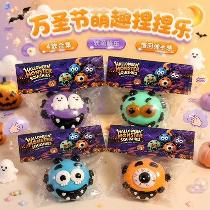 Building Block Squishy Toys Handmade Balls Cross-Border Hot-Selling Vaseline Squishy Stress Relief Toys Slow Rebound Wholesale - image 3