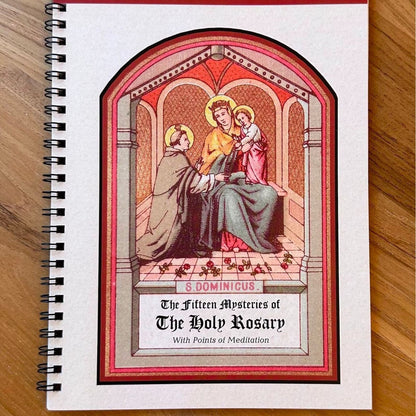 Traditional Religious Pocket-Sized Rosary Meditation Book - image 2