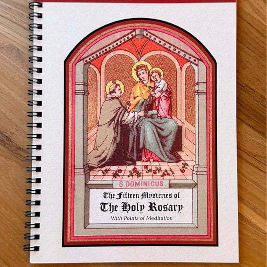 Traditional Religious Pocket-Sized Rosary Meditation Book - image 2