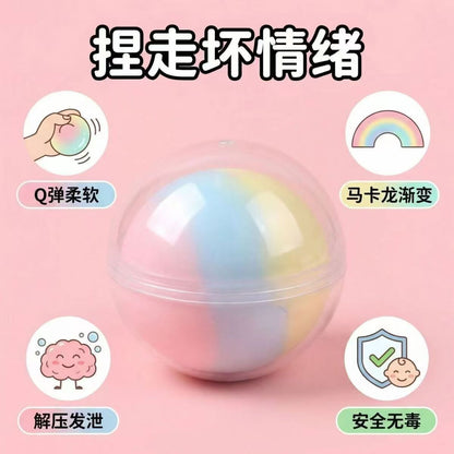 Crispy Handmade Mint Chocolate Balls, Ultra-Soft Stress-Relief Wax Balls, Crunchy Squeeze Toys with Sound Control - image 4