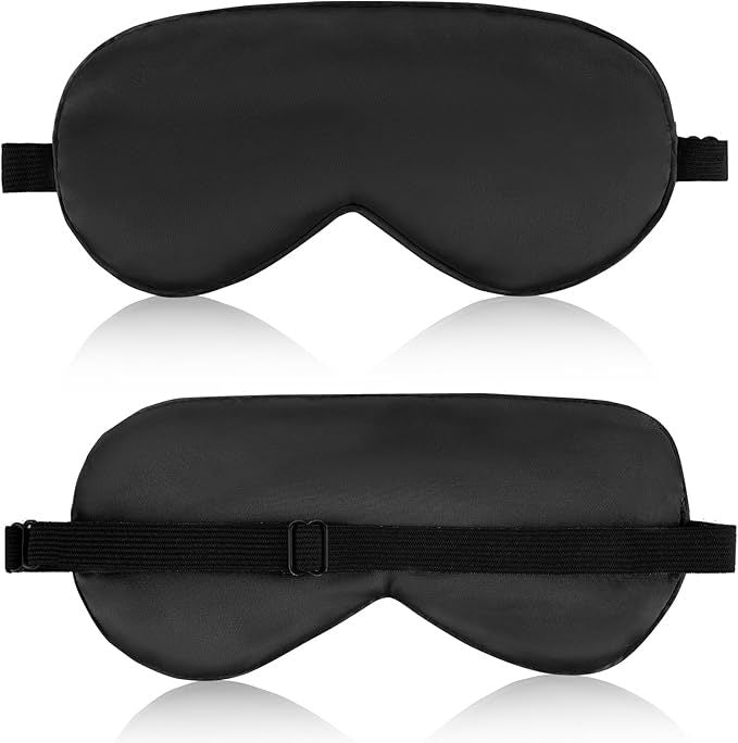 Silk Eye Mask with Adjustable Buckle, Made of Mulberry Silk, for Women to Use While Sleeping, Light-Blocking and Eye-Protecting Sleep Mask, Wholesale from Manuf - image 5