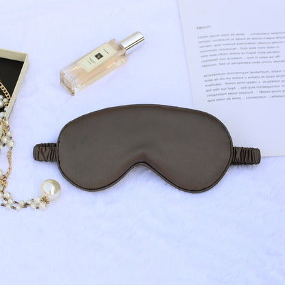 Double-Sided Imitation Silk Eye Mask for Nap and Sleep, Light-Blocking, Breathable, Elastic Band, Eye Protection Supplies, Wholesale in Stock, Custom Printing - image 4