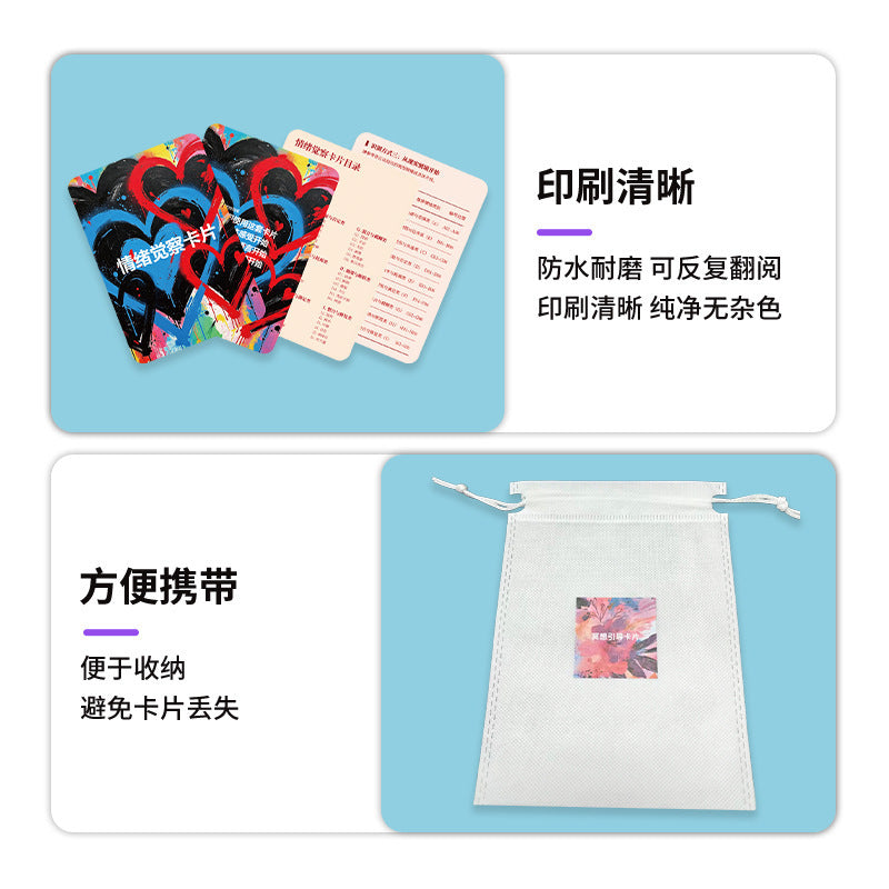 Emotional Awareness Meditation Guided Cards Psychological Healing Mindfulness Practice Cards Psychological Counselor's Auxiliary Tool Cards - image 5