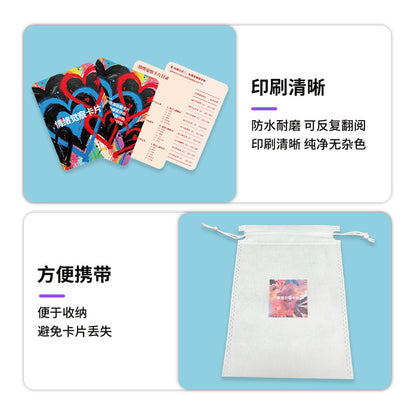 Emotional Awareness Meditation Guided Cards Psychological Healing Mindfulness Practice Cards Psychological Counselor's Auxiliary Tool Cards - image 5