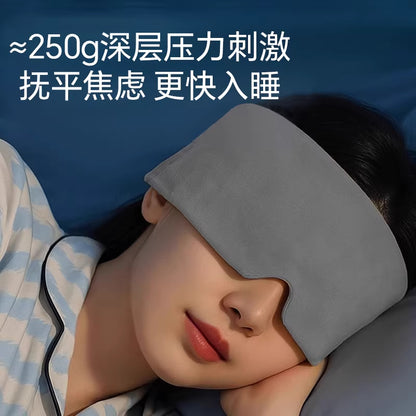 Ice Silk Micro-Gravity Eye Mask for Sleep, Light-Blocking, Deep Sleep, Ice Silk to Relieve Fatigue, Office-Specific, Helps with Sleep - image 2