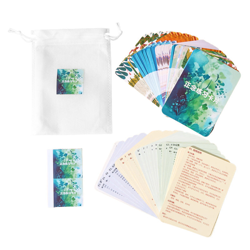 Emotional guidance quote cards, meditation guidance cards, mindfulness practice cards, health psychological and emotional healing guidance cards - image 5