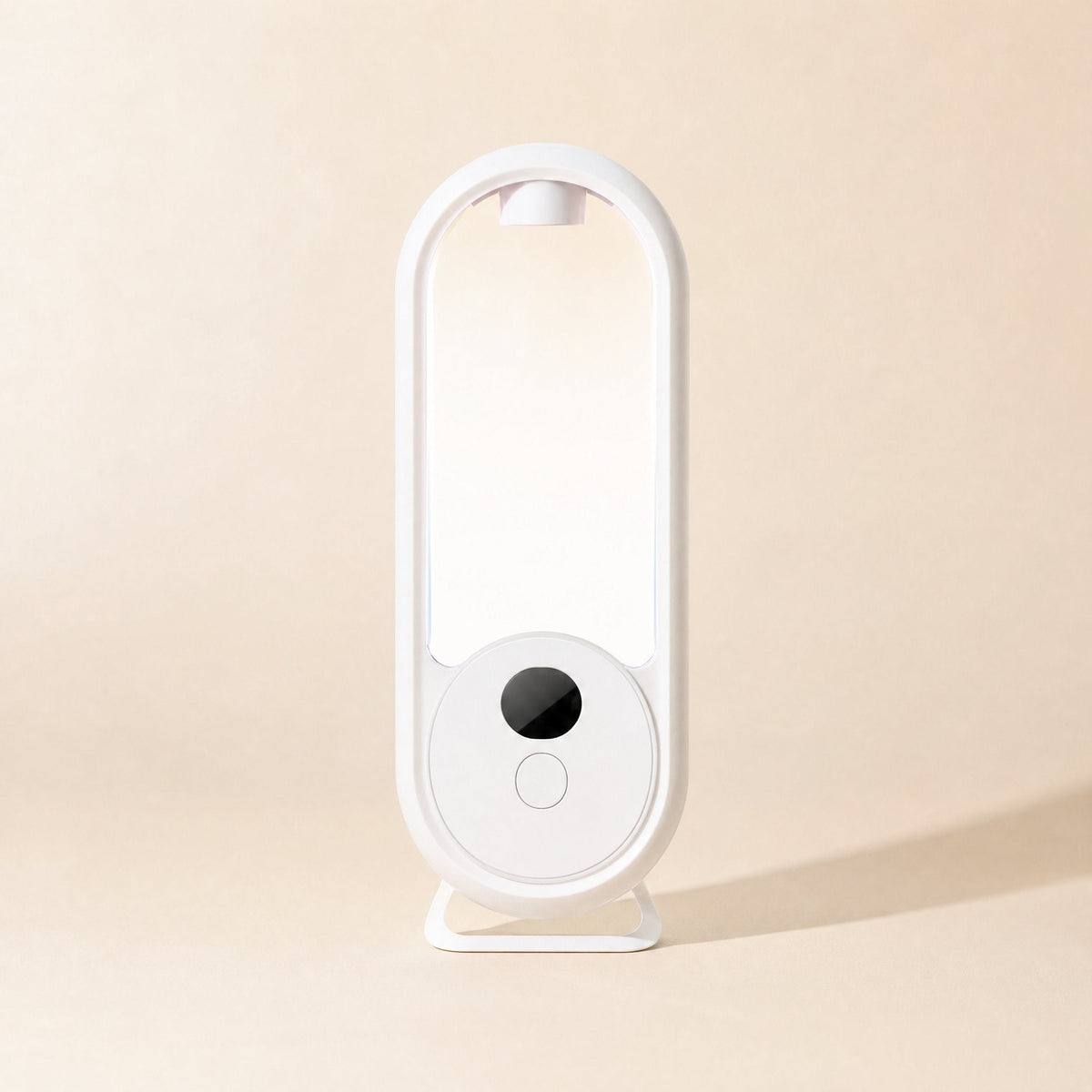 Cylindrical aromatherapy diffuser with five-level digital display and colored lights - view 5