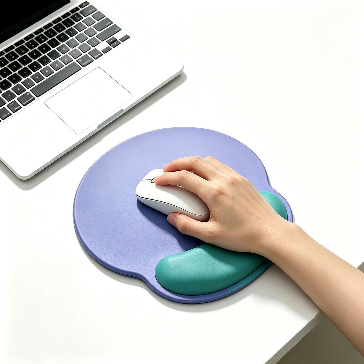 Color-contrasting dopamine wrist rest mouse pad, ergonomic wrist support, 3D mouse pad for office and home use, stress relief - image 3