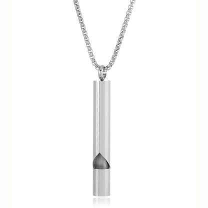 New Mindfulness Meditation Stress Relief Whistle, Meditation Breathing Whistle, Smoking Cessation Aid Necklace - image 5