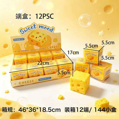 Building block unicorn soap, potato caramel pudding, pineapple bun, orange cloud, mango, corn, stress-relief handmade ball - image 4