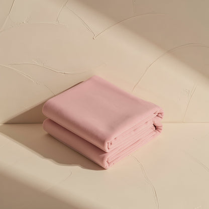 Cotton yoga and meditation blanket described as breathable and moisture-absorbing - view 2