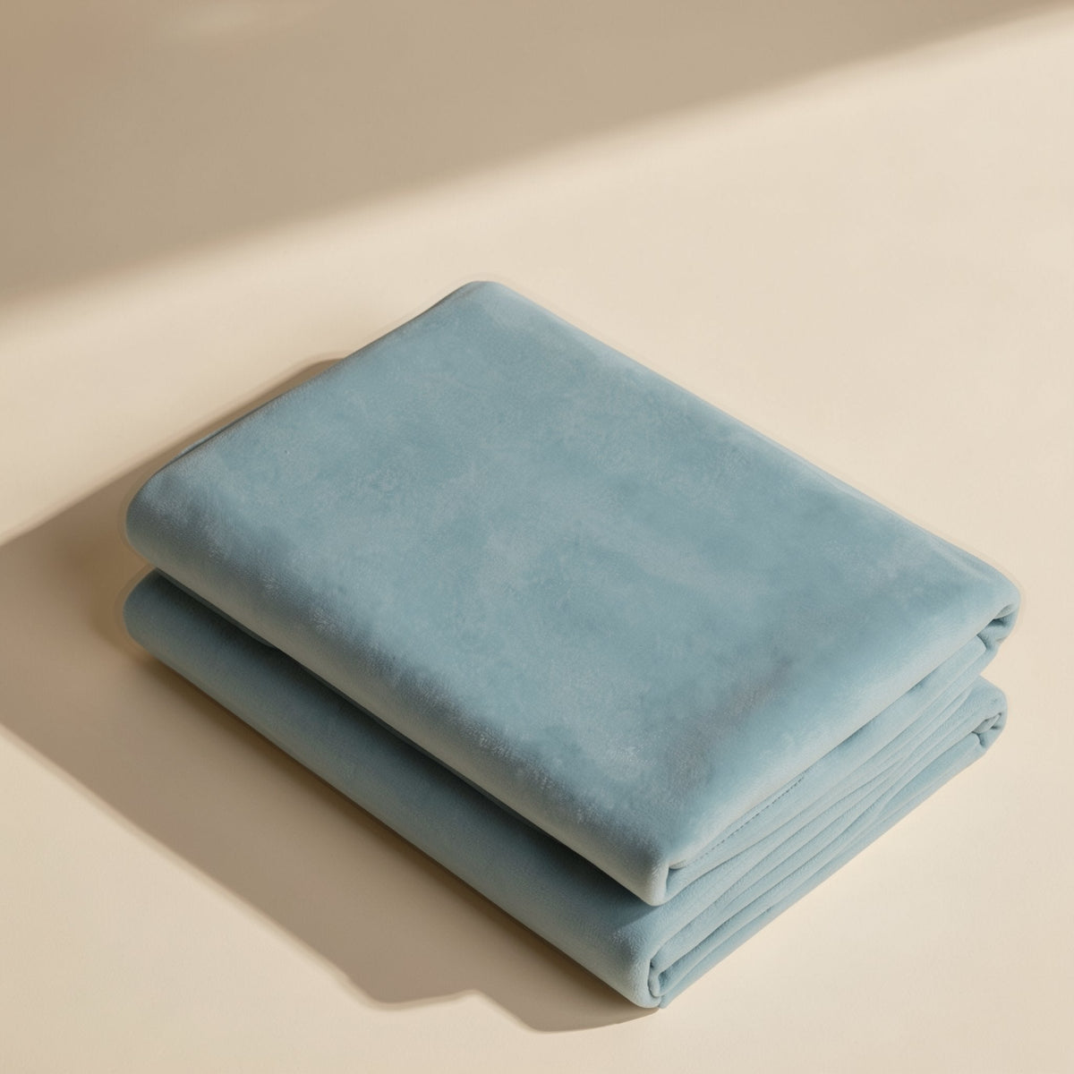 Cotton yoga and meditation blanket described as breathable and moisture-absorbing - view 4