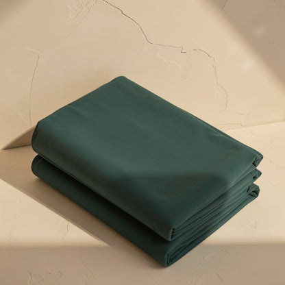 Cotton yoga and meditation blanket described as breathable and moisture-absorbing - view 5
