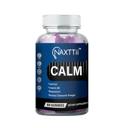 Calm Vitamin B6 Sleep Gummies a Blend of Berries Vegan