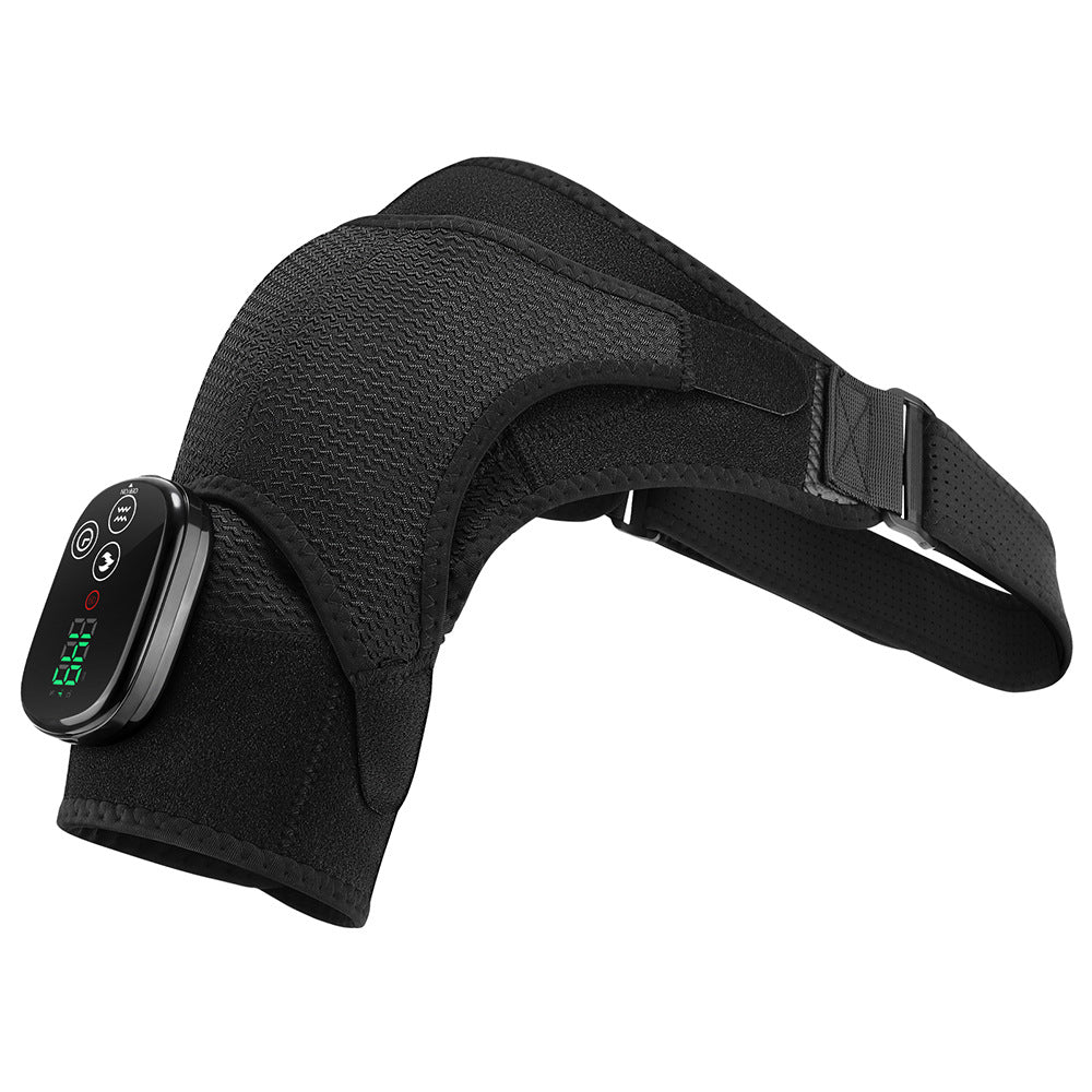 Electric-heated Shoulder Warmer with Vibration Massage and