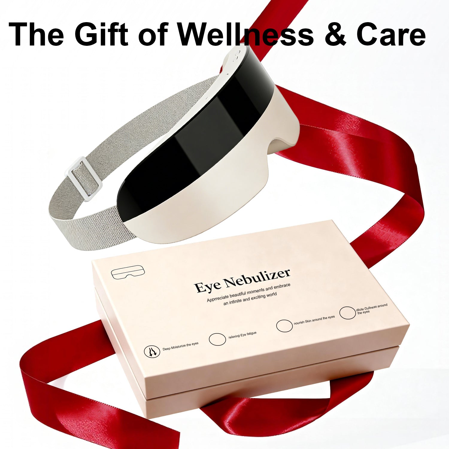 Eye Massager with Heat-bluetooth Music Smart Eye Mask for Relax