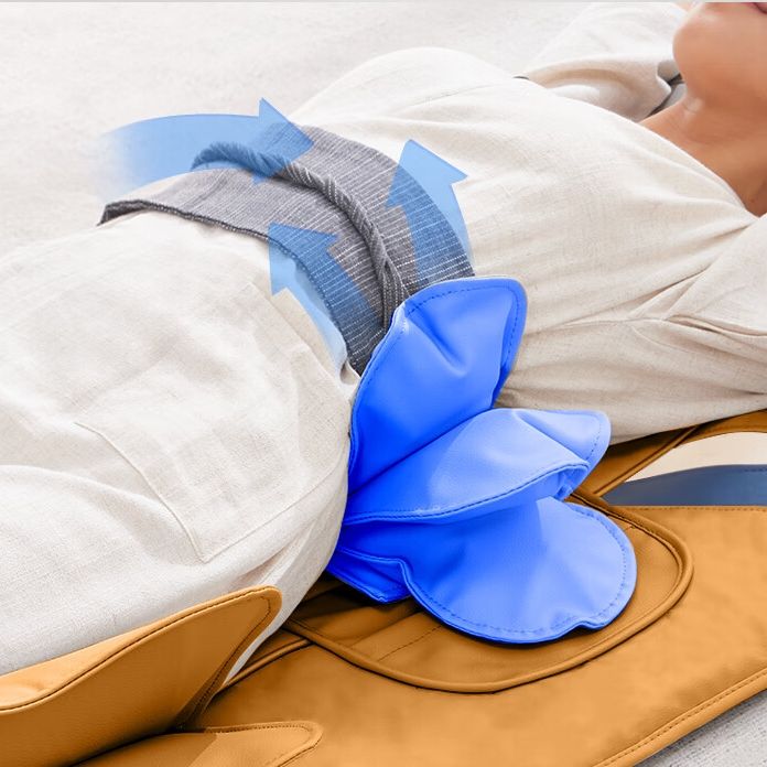 Relaxing Stretch Waist Massage Mattress Manual Control Back