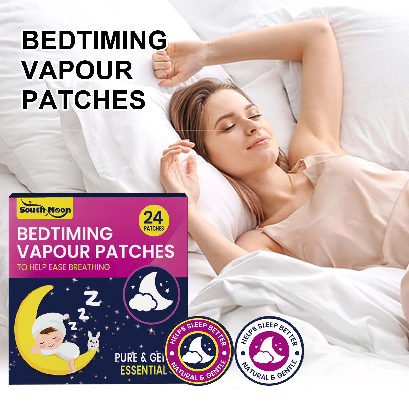 Sleep Stickers Essential Oil Soothing Nighttime Calm