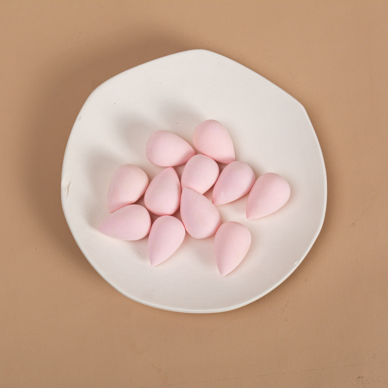Mini Makeup Sponge Puff Multicolor Teardrop Shape