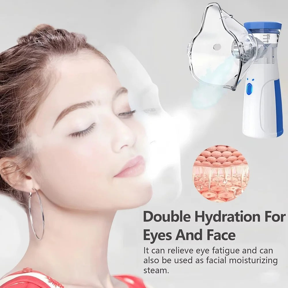 Portable Facial Steamer with Nano-ion Mist, Facial Spray,