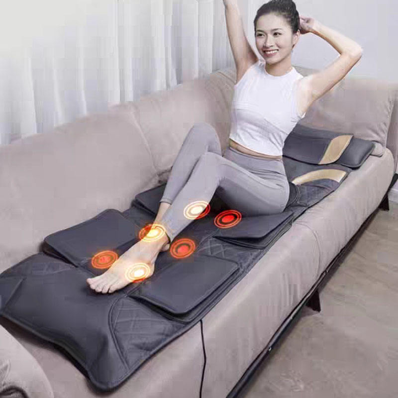 Relaxing Stretch Waist Massage Mattress Manual Control Back