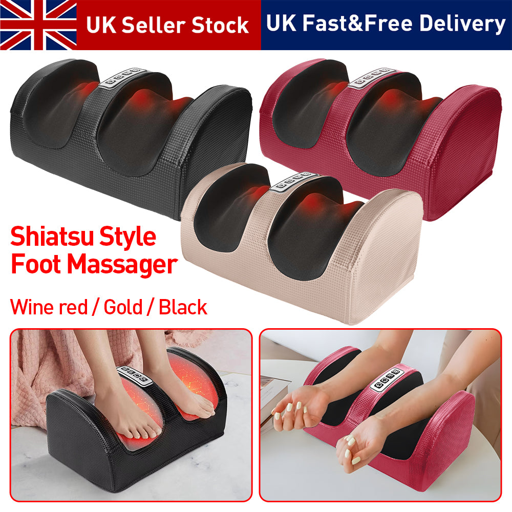Dual-Zone Foot & Calf Massager with Heat