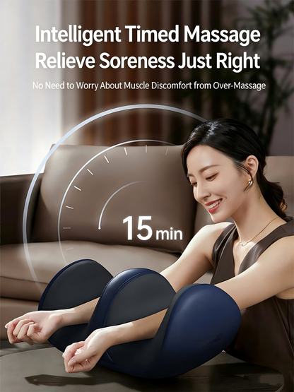 Electric Shiatsu Foot Massager with Heat & Calf Roller