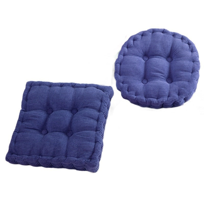 Cushion Seat for Office, Long Sitting, Meditation, Height-Increasing Round Cushion, Office Chair, Thickened Futon Fabric Cushion - image 4