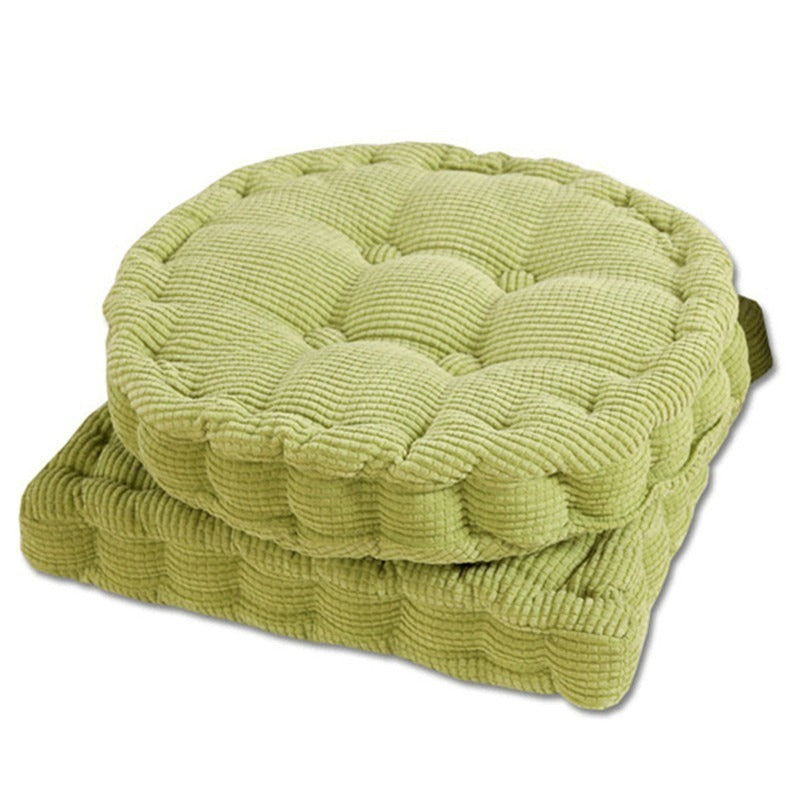 Cushion Seat for Office, Long Sitting, Meditation, Height-Increasing Round Cushion, Office Chair, Thickened Futon Fabric Cushion - image 5