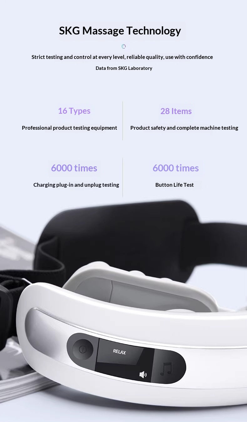 Smart Massage Device Acupoint Music Heat Therapy Fatigue-relief