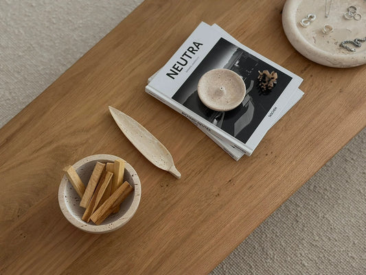 Incense Holder | Still Travertine