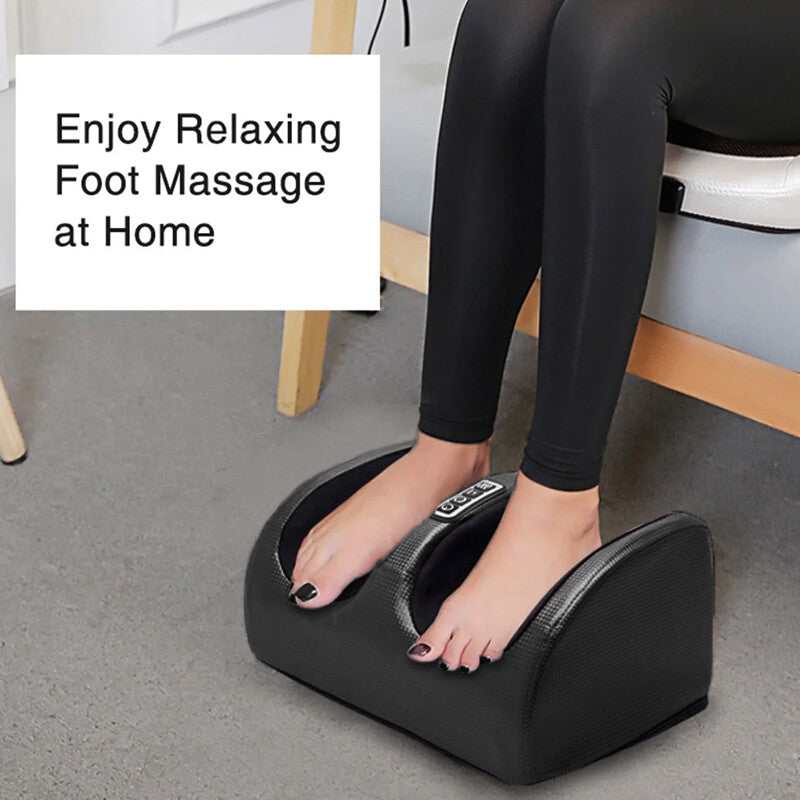 Dual-Zone Foot & Calf Massager with Heat
