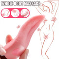 Tongue Clit Licking Vibrator G-spot Sucking Oral Massager Sex