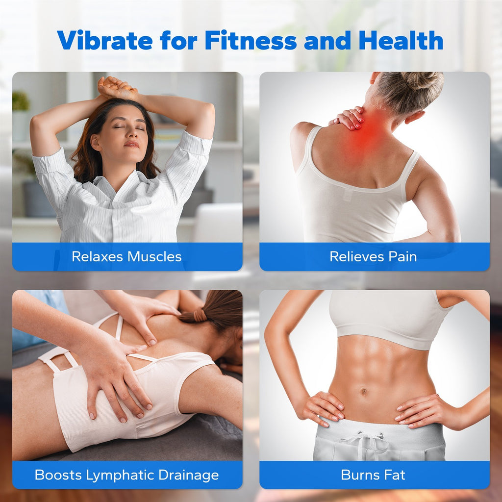 Vibration Plate Quiet Body Shaker Massager Exercise Machine for