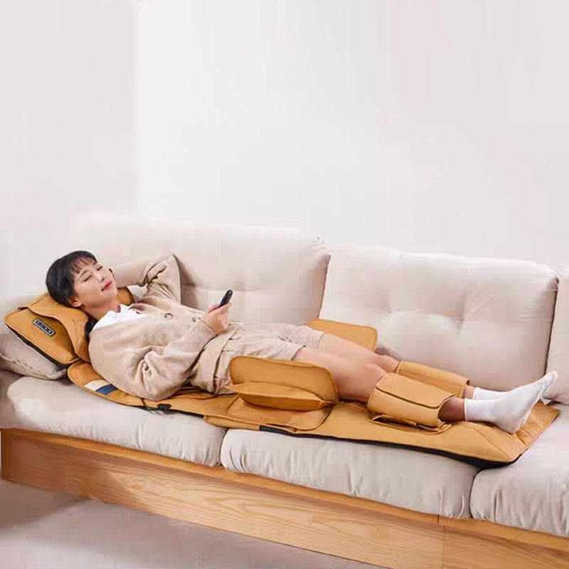 Relaxing Stretch Waist Massage Mattress Manual Control Back