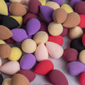 Mini Makeup Sponge Puff Multicolor Teardrop Shape