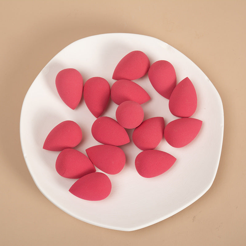 Mini Makeup Sponge Puff Multicolor Teardrop Shape