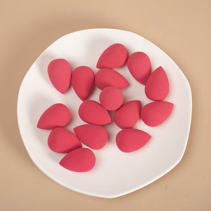 Mini Makeup Sponge Puff Multicolor Teardrop Shape