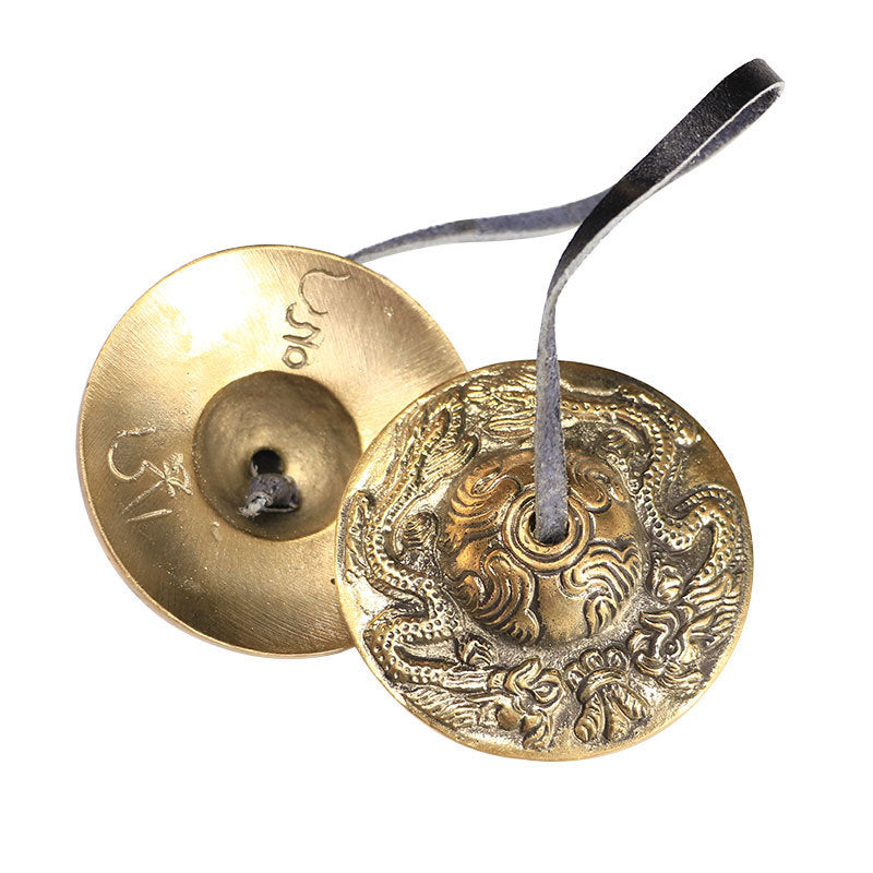 Nepal Touch Bell Percussion Instrument Done Touch Bell Copper Pull Yoga Meditation Touch Bell Tink - image 1